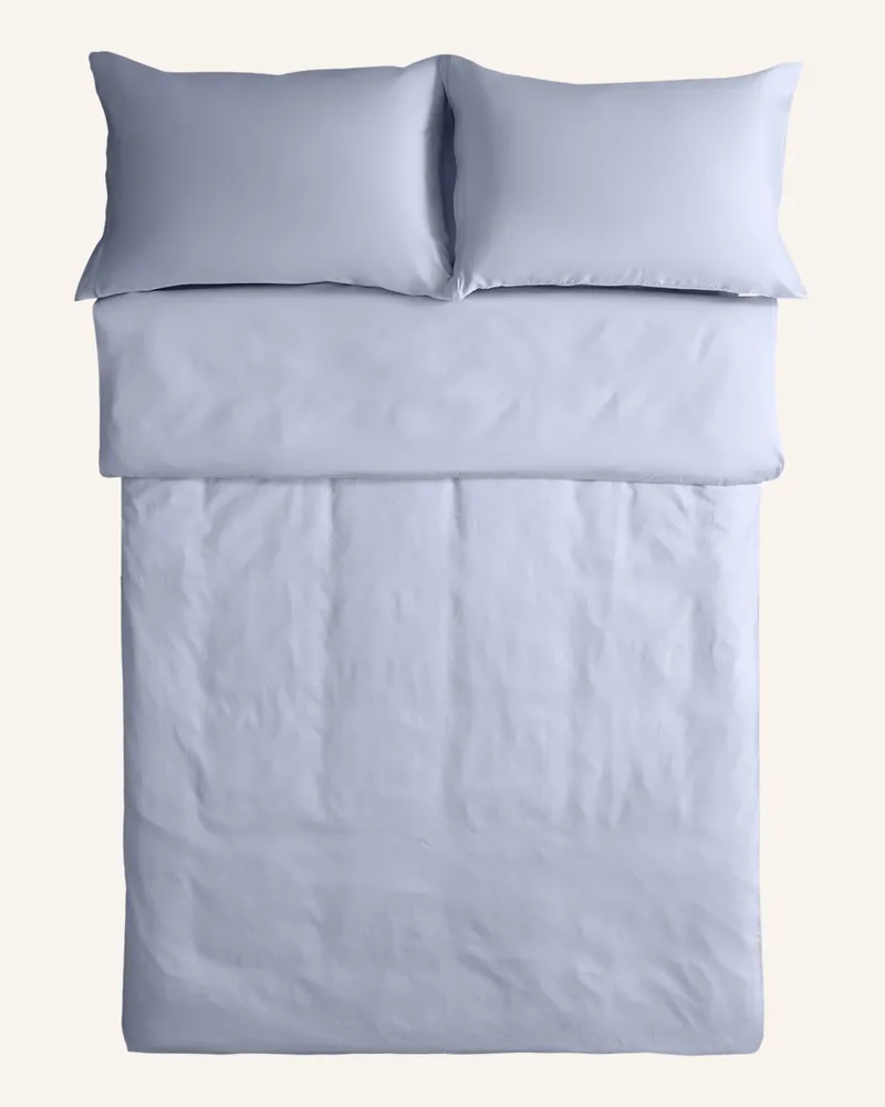 ROYFORT Bettwäsche-Set BAUMWOLLE Hellblau