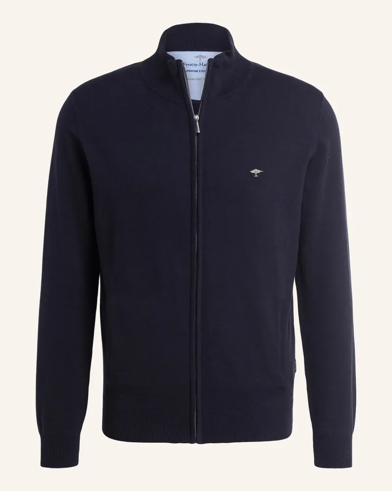 Fynch-Hatton Strickjacke Blau