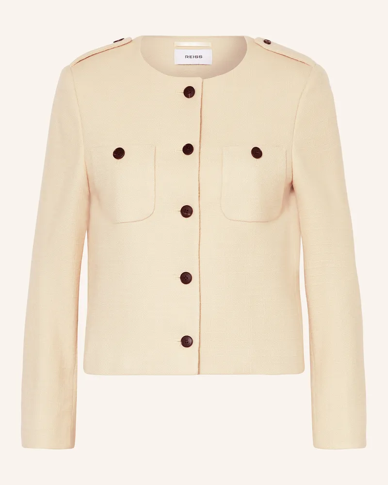 Reiss Kastenjacke BLANE Creme