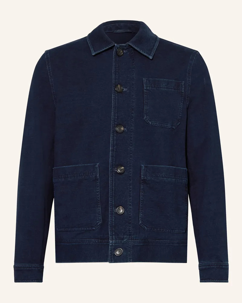 CIRCOLO 1901 Jersey-Overshirt Dunkelblau