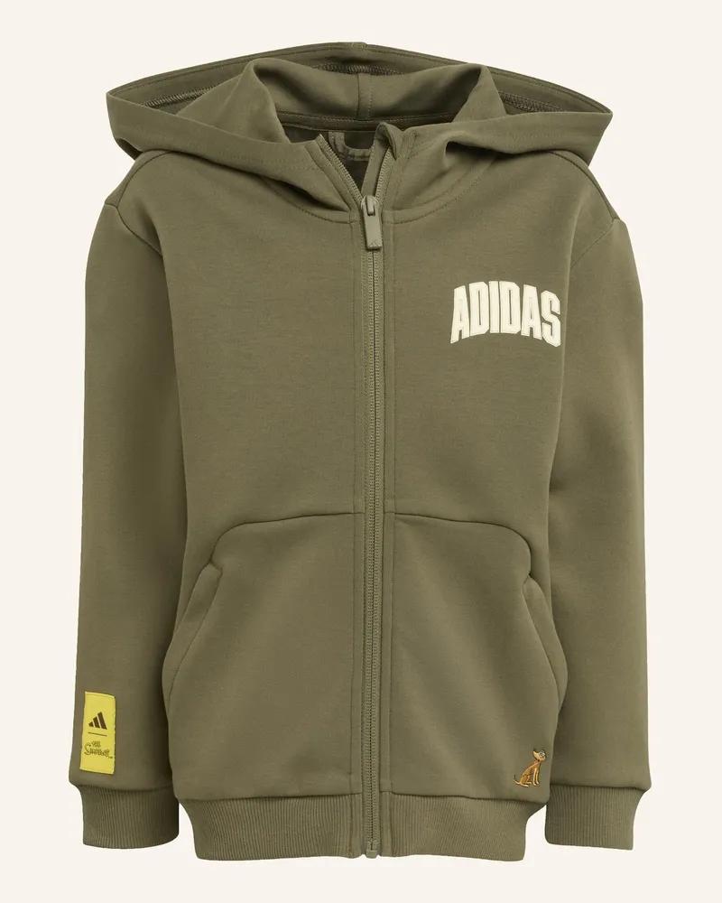 adidas DIE SIMPSONS TRACK TOP KINDER Grün