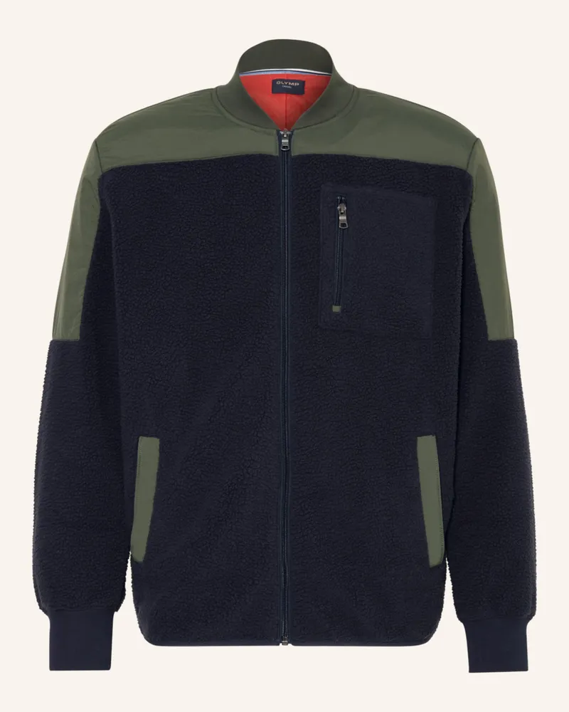 Olymp Teddyfell-Blouson Dunkelblau