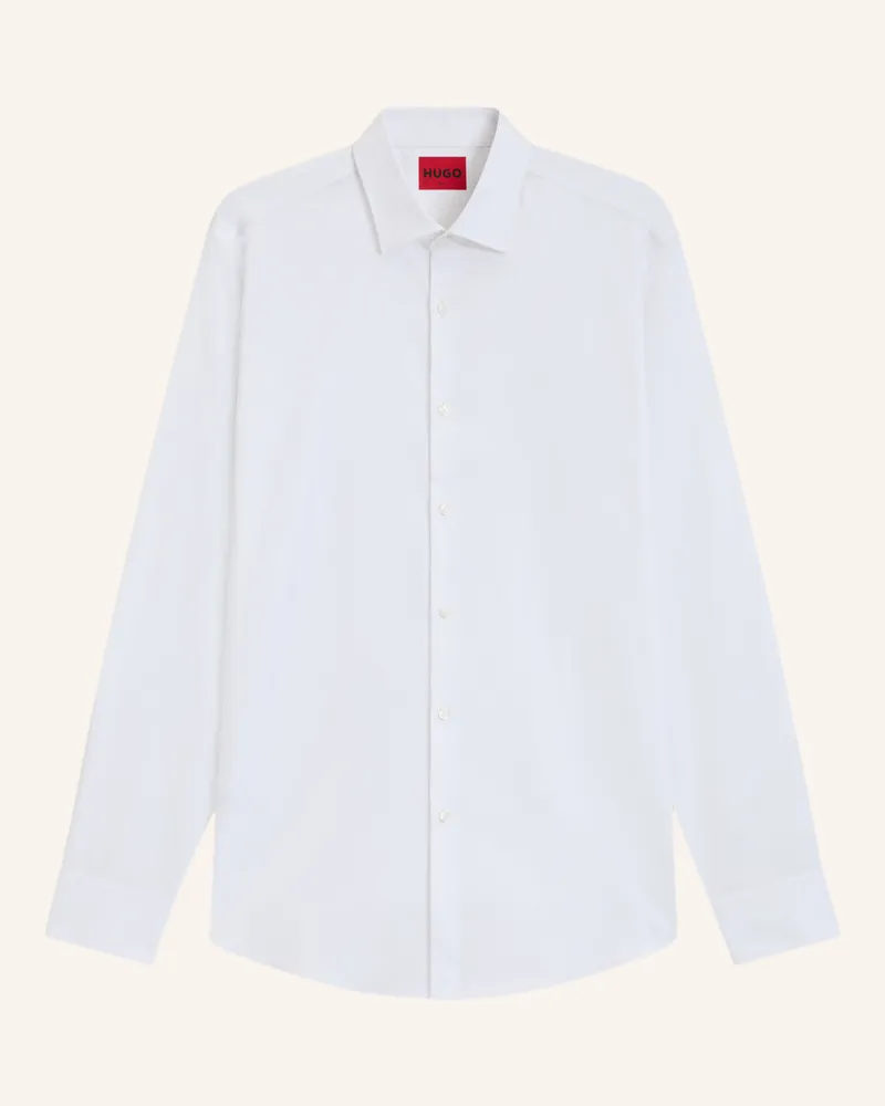 HUGO BOSS Business Hemd KENNO Slim Fit Weiss