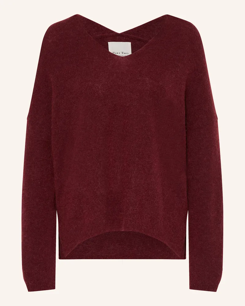 Part Two Pullover TITINA Dunkelrot