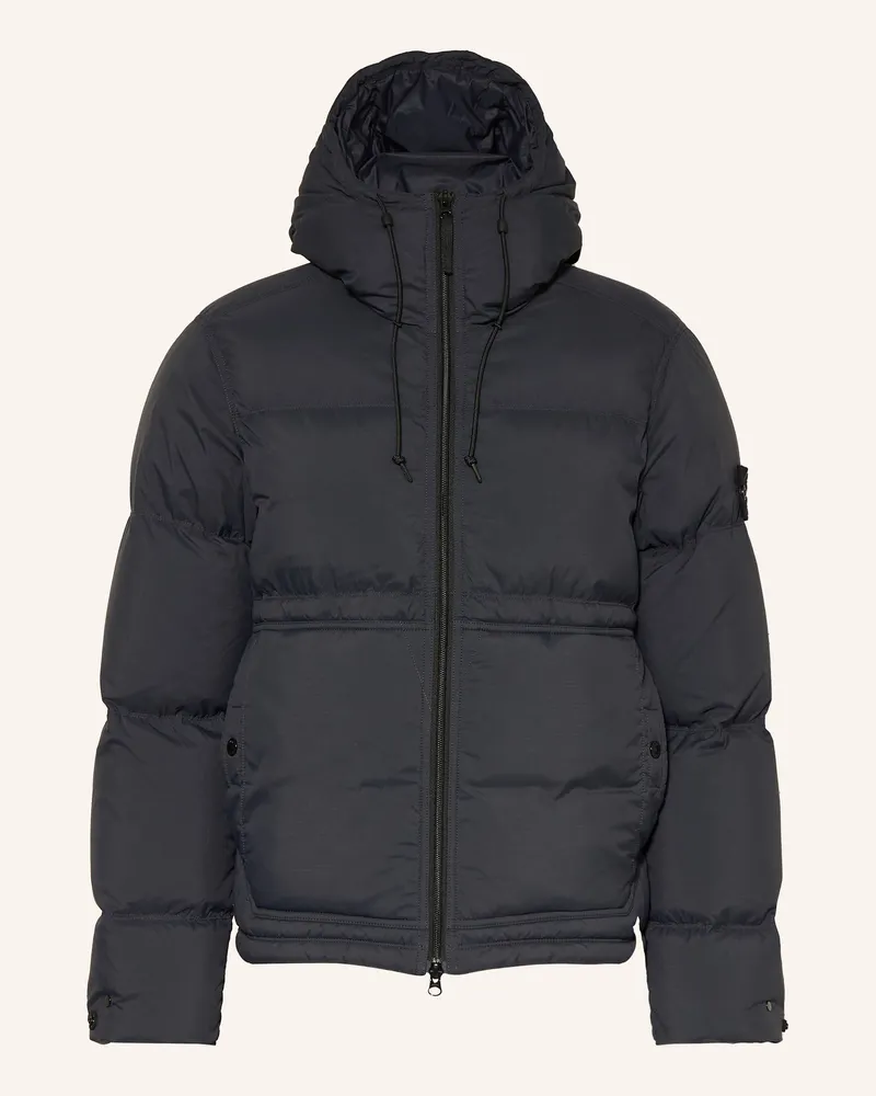 Stone Island Daunenjacke Dunkelblau