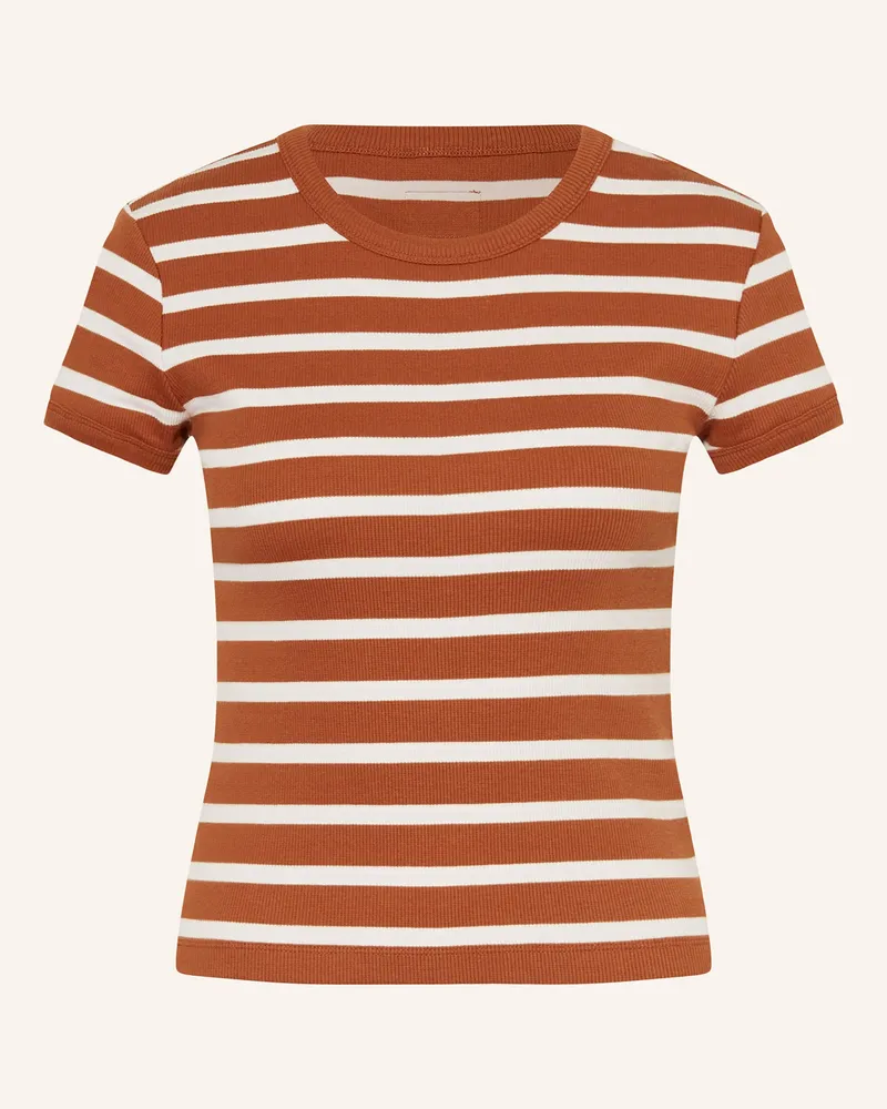 Closed T-Shirt rot Braun