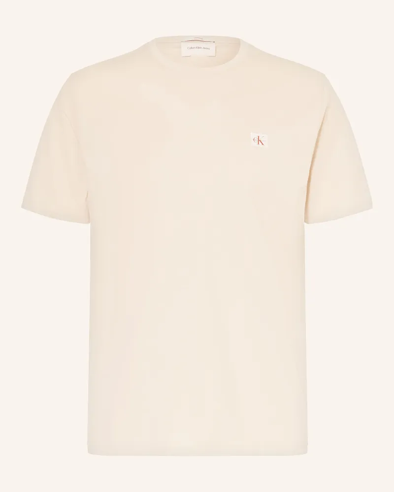 Calvin Klein T-Shirt beige Ecru