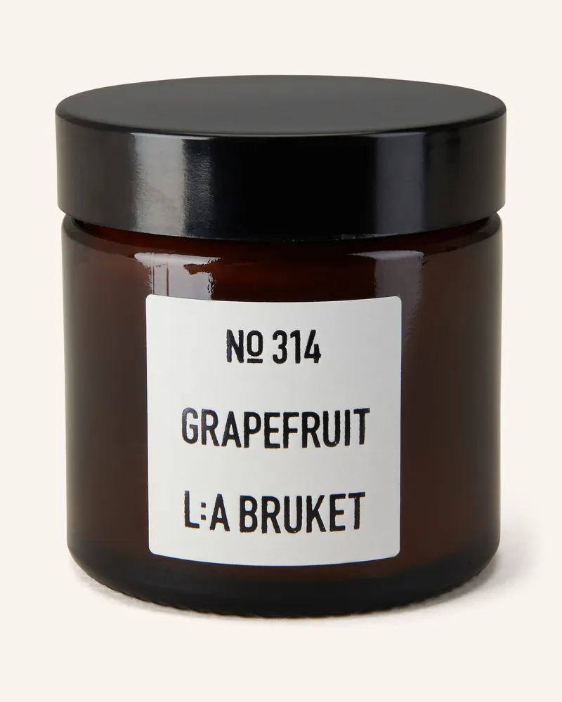 L:A Bruket Duftkerze Grapefruit braun Braun