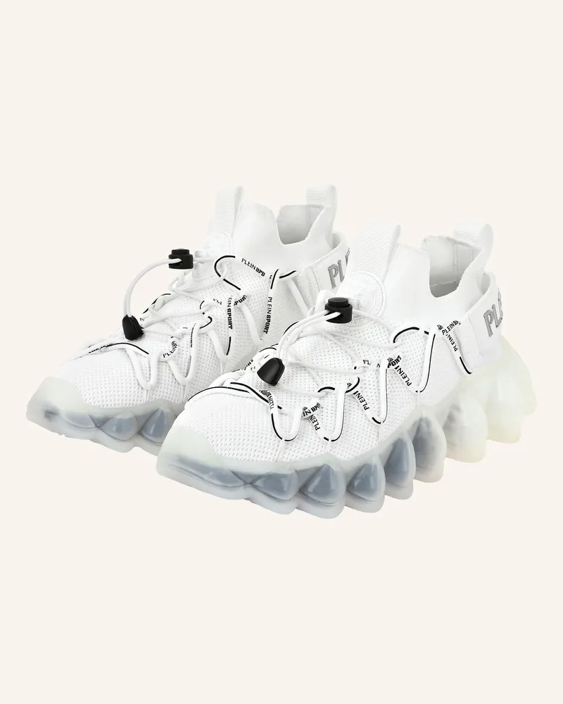 Philipp Plein Runner Sneaker THE BUBBLE GEN.X.02 TIGER Weiss