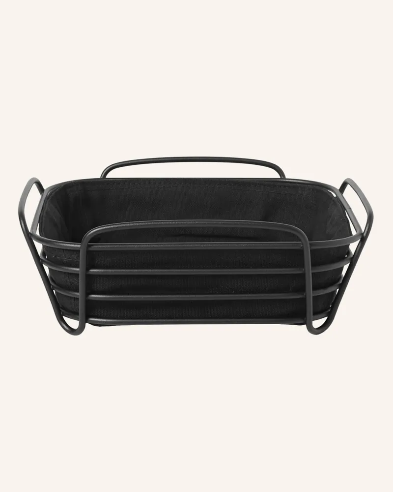 Blomus Brotkorb Delara schwarz Schwarz
