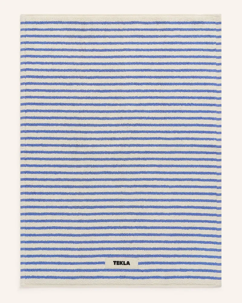 TEKLA Badematte blau Hellblau