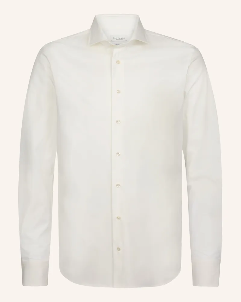 Profuomo Hemd weiss Ecru