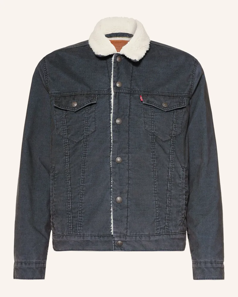 Levi's Levi's® Cordjacke grau Dunkelgrau