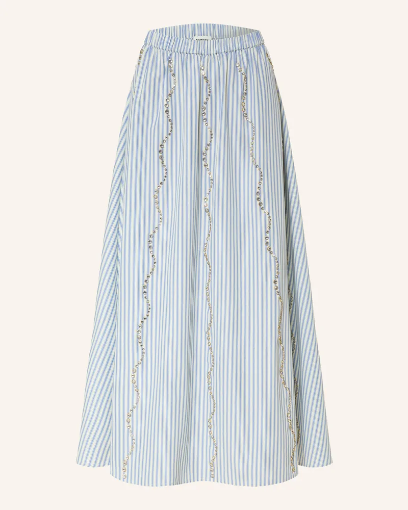 Sandro Rock Mit Schmucksteinen blau Ecru