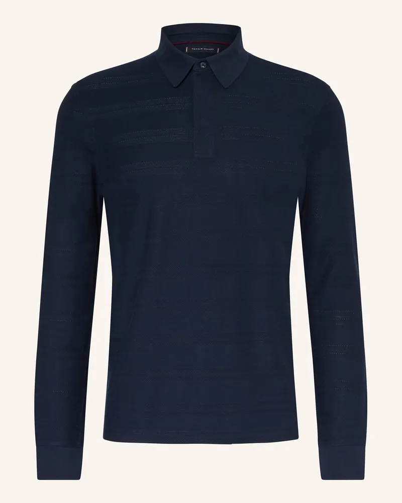 Tommy Hilfiger Jersey-Poloshirt Regular Fit blau Dunkelblau