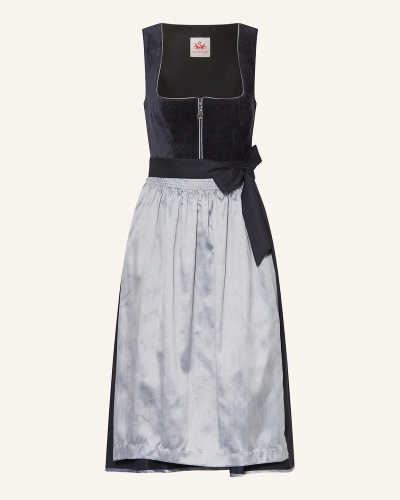 Spieth & Wensky Dirndl Garat blau 2349