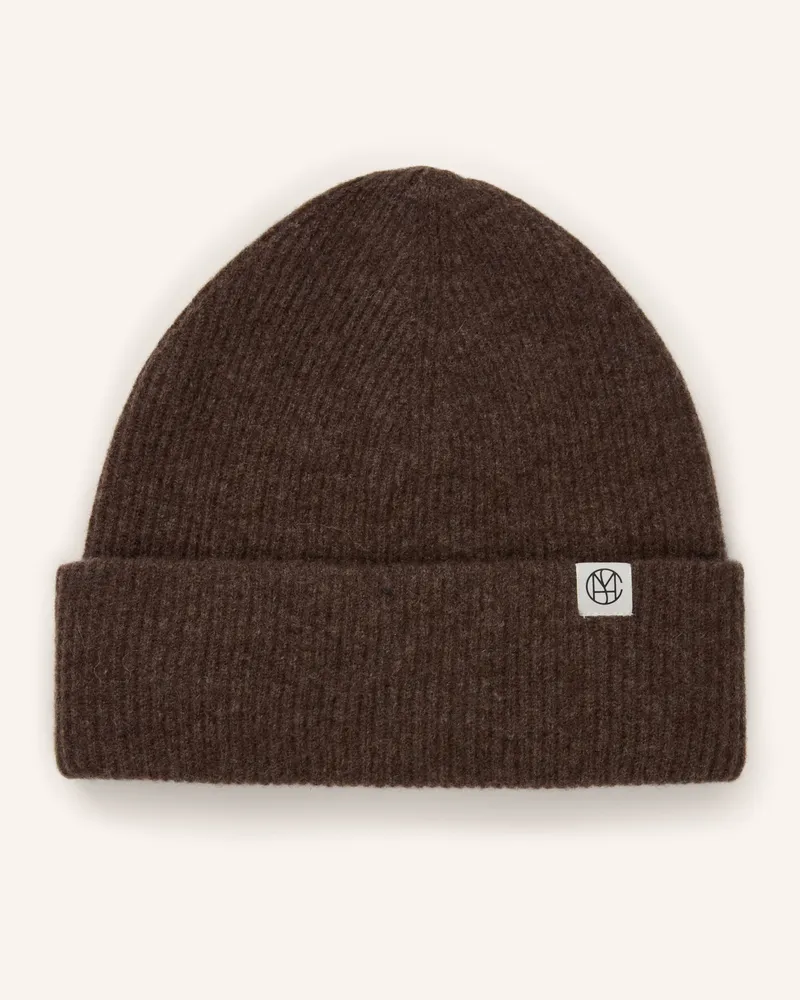 MOSS COPENHAGEN Mütze Mschlowee braun Dunkelbraun