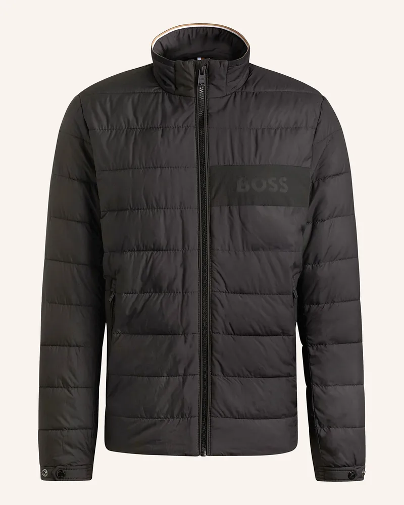 HUGO BOSS Steppjacke CENITOS Schwarz