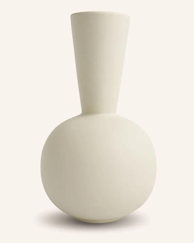 COOEE Design Vase Trumpet beige Creme