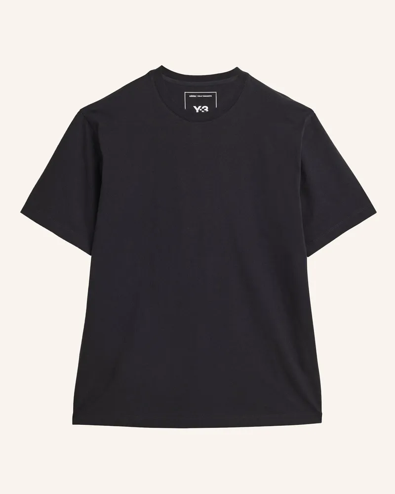 Y-3 Y-3 Grafik T-Shirt schwarz Schwarz