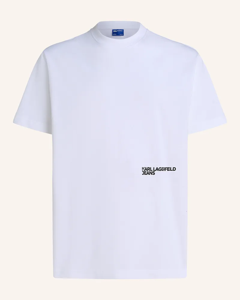 Karl Lagerfeld T-Shirt weiss Weiss