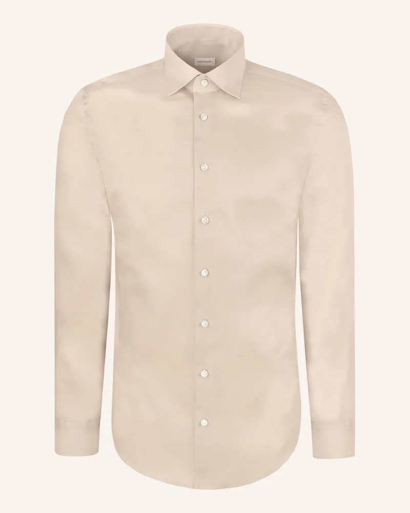 Seidensticker Hemd Slim Fit beige Beige