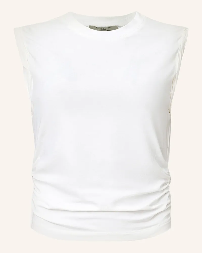 AllSaints Top West weiss Weiss