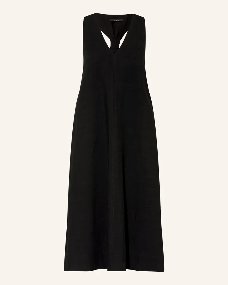 OPUS Kleid Waka schwarz Khaki