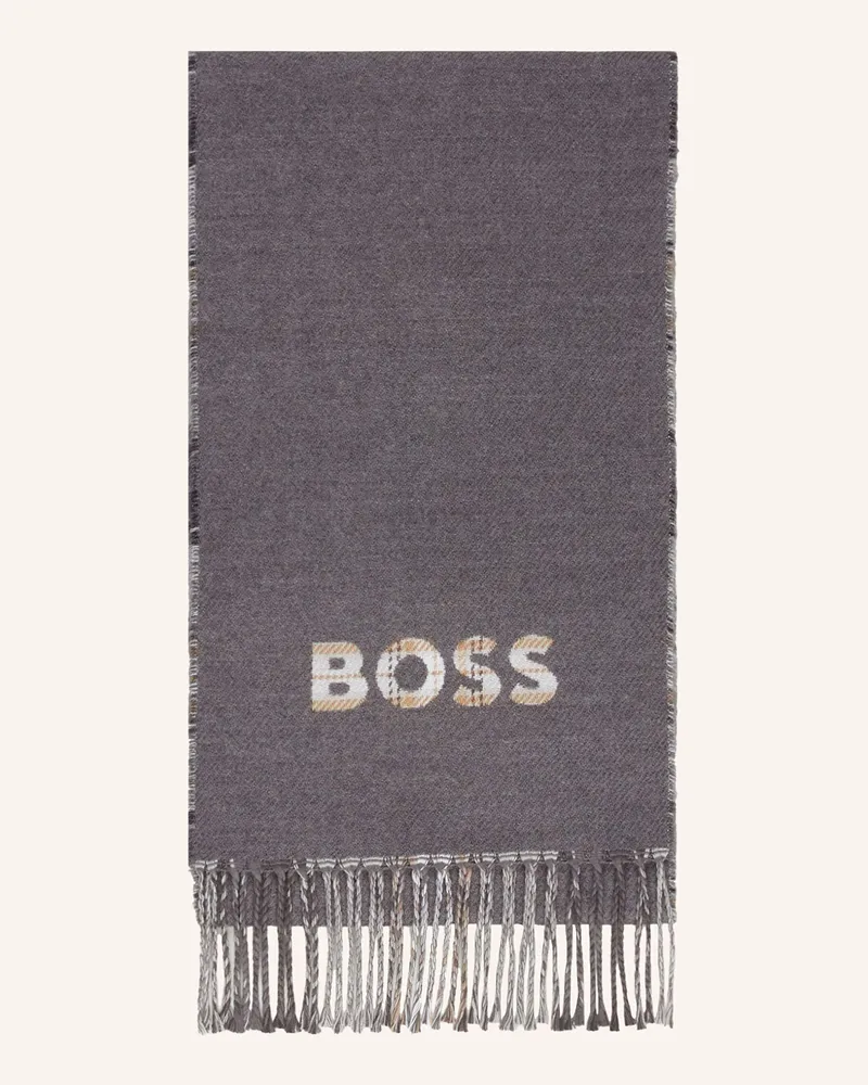 HUGO BOSS Schal ALISTAR Grau