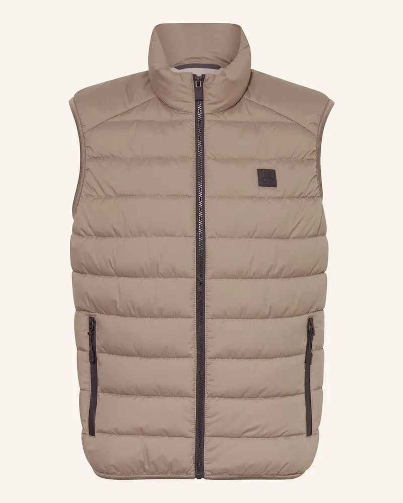 Marc O'Polo Steppweste beige Braun