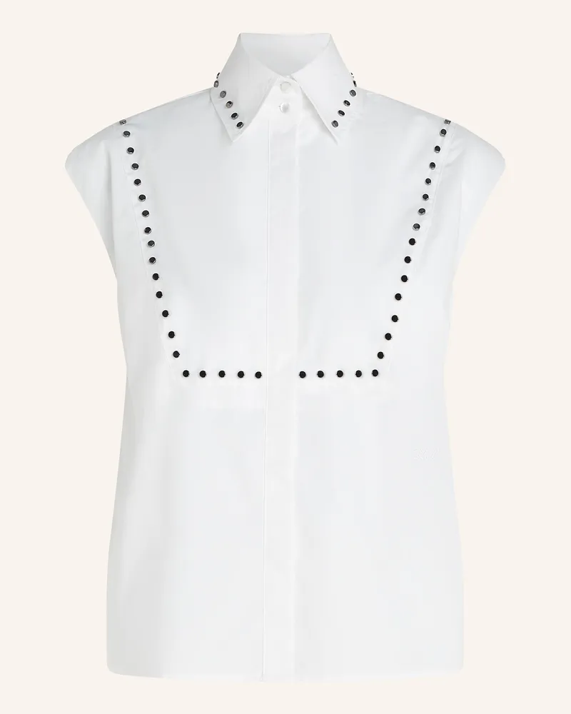Karl Lagerfeld Bluse Weiss