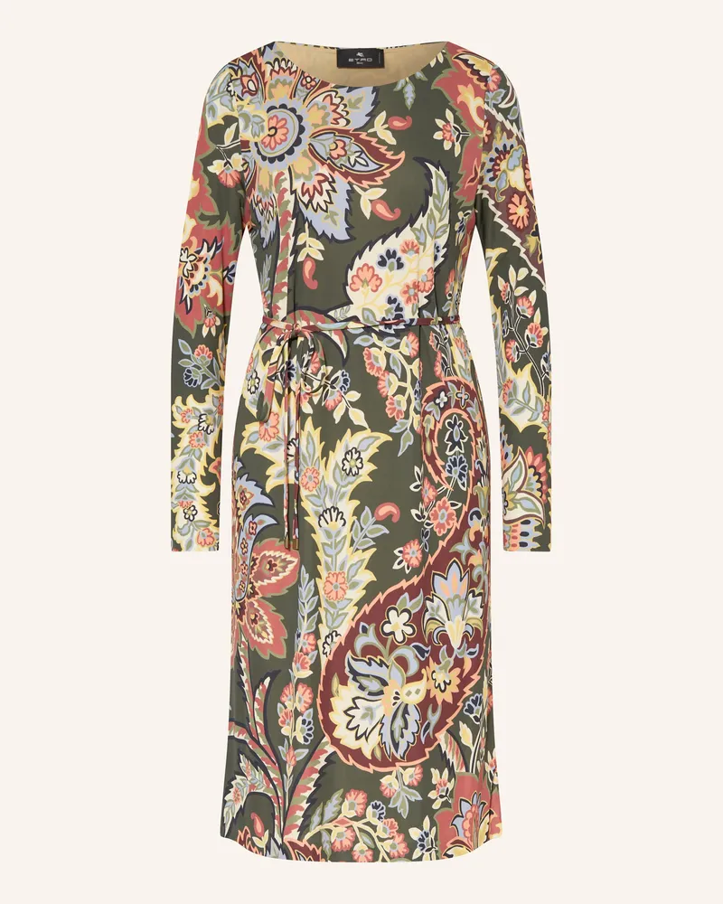 Etro Jerseykleid Khaki