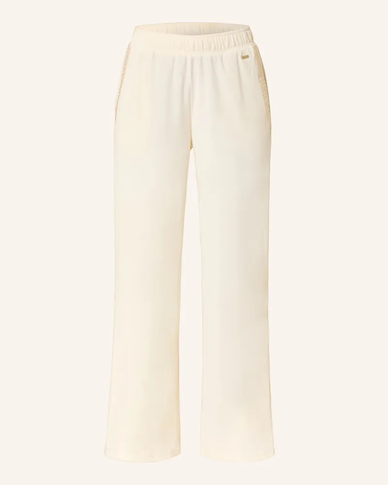 HUGO BOSS Lounge-Hose aus Nicki Creme