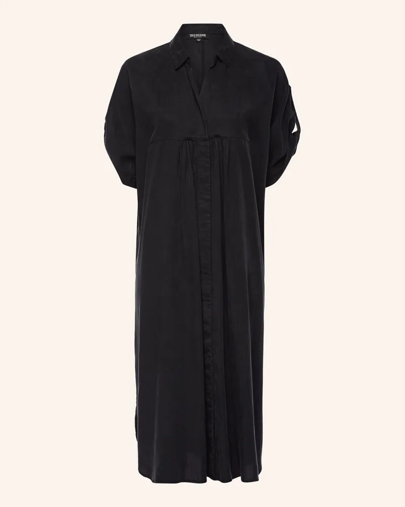 True Religion Kleid Oversized Schwarz