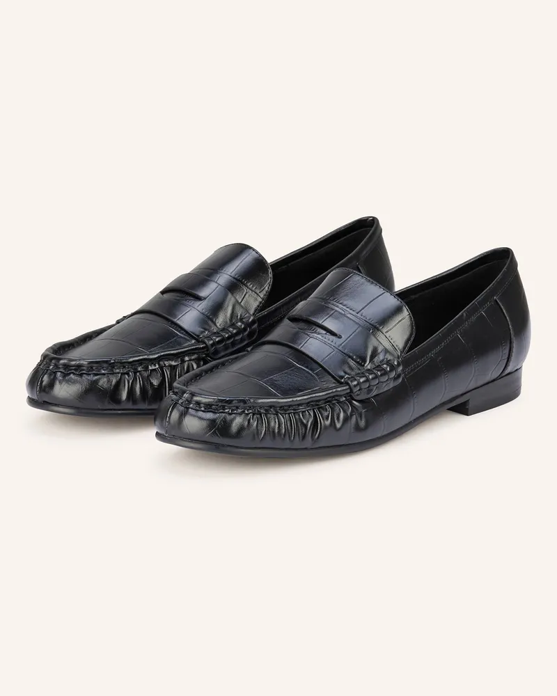 Bibi Lou Penny-Loafer schwarz Schwarz
