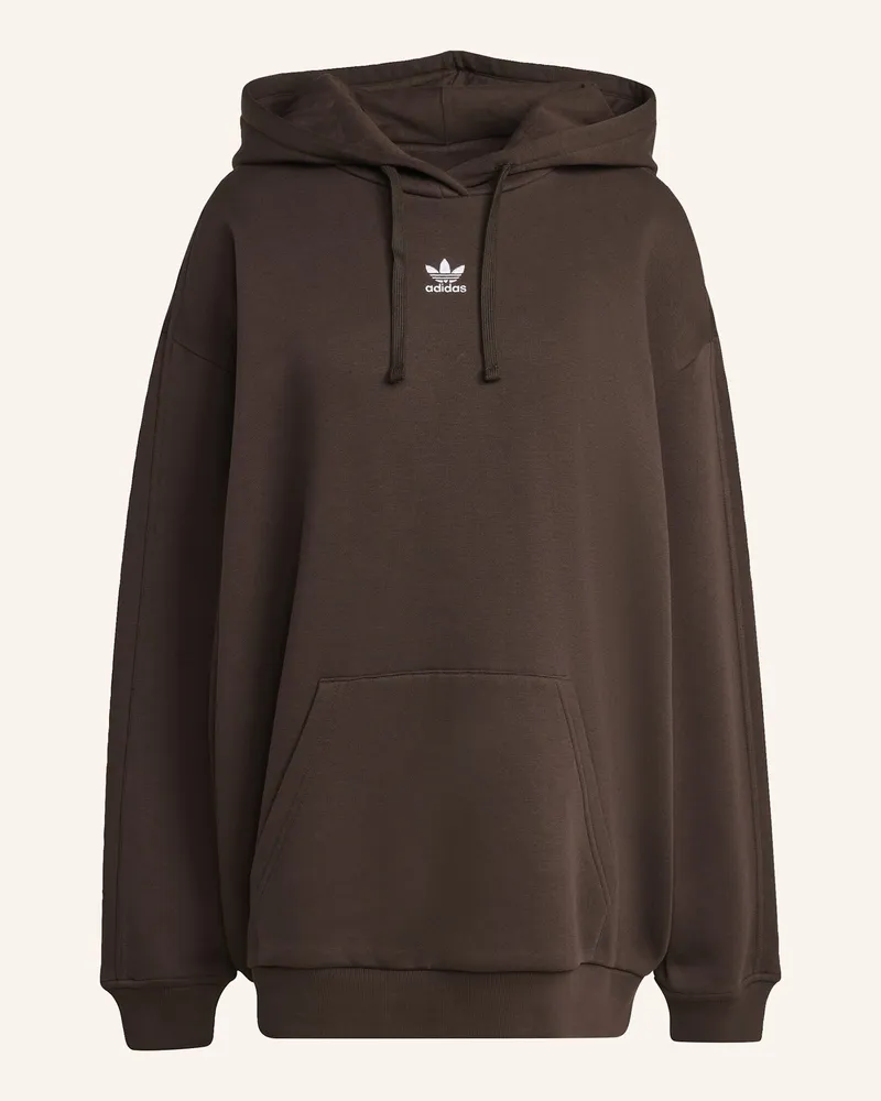 adidas ESSENTIALS OVERSIZED HOODIE Braun