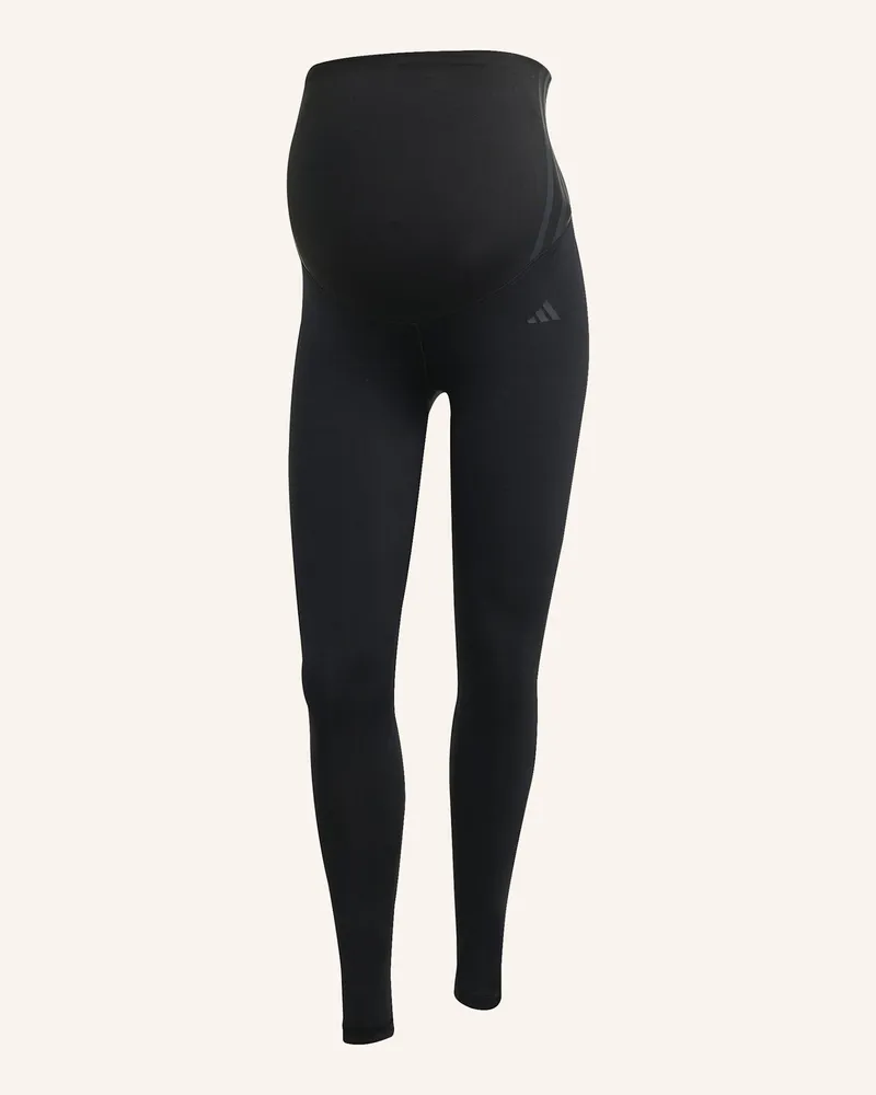 adidas OPTIME ESSENTIALS FULL-LENGTH LEGGINGS – UMSTANDSMODE Schwarz