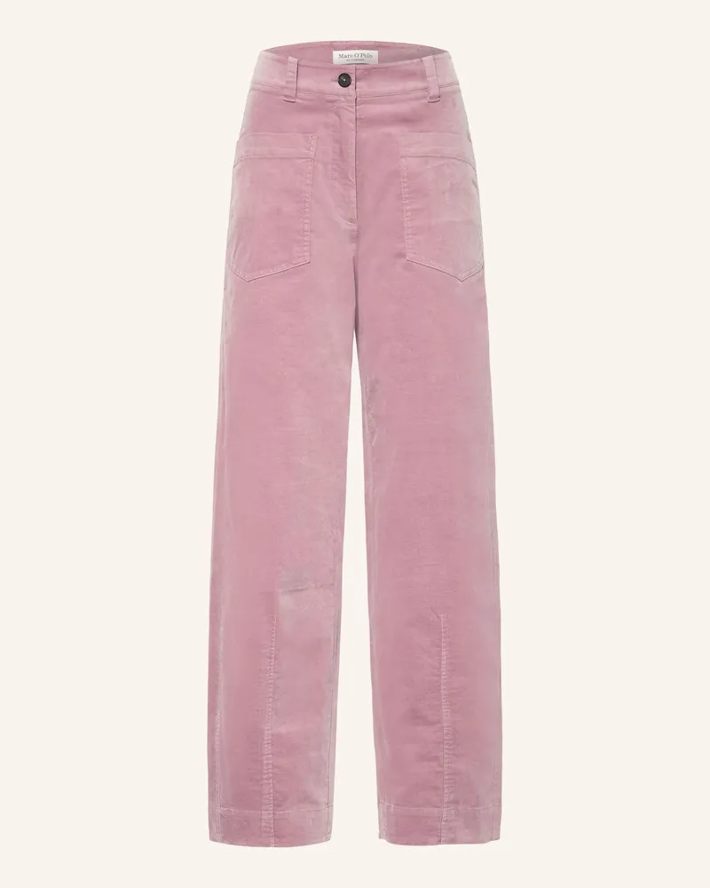 Marc O'Polo Samthose rosa Helllila