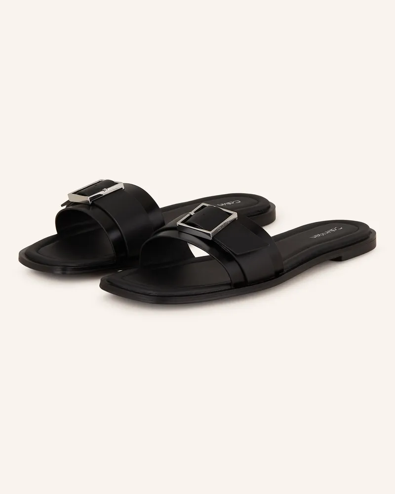 Calvin Klein Pantoletten Schwarz