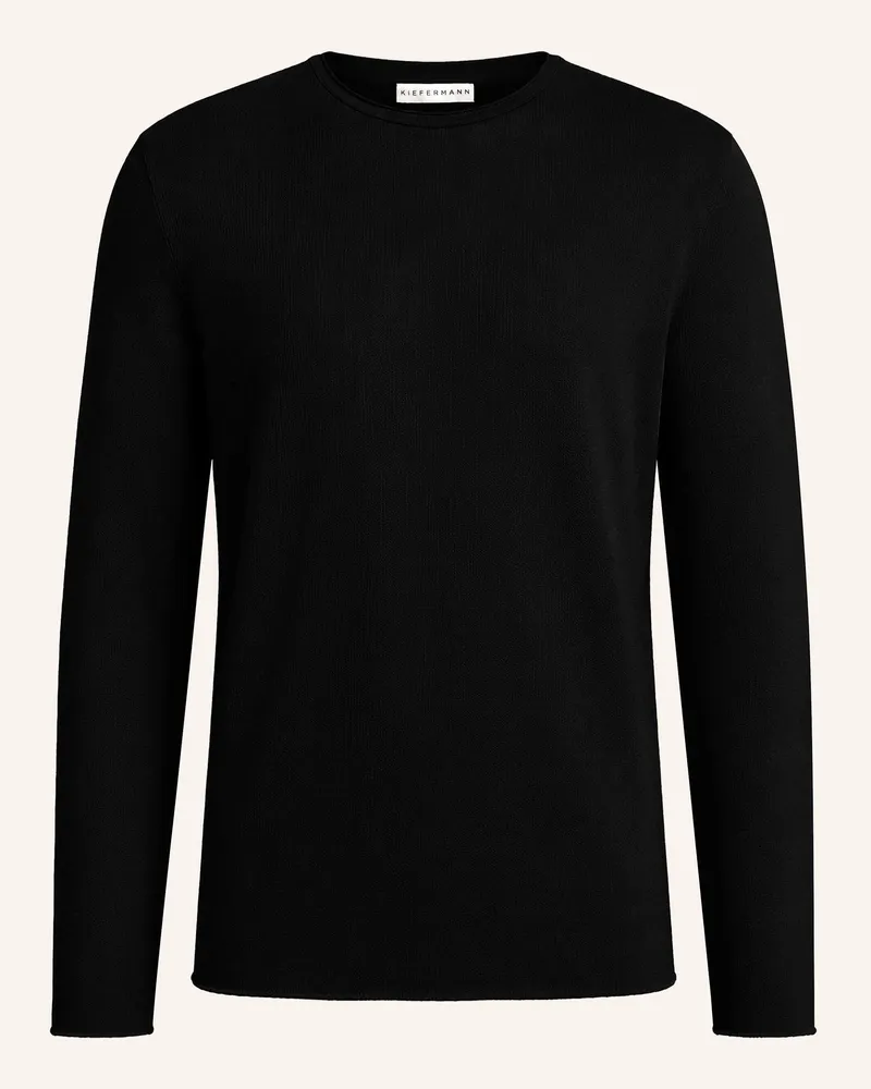 KIEFERMANN Kiefermann Modernes Herren-Sweatshirt Neal schwarz Schwarz