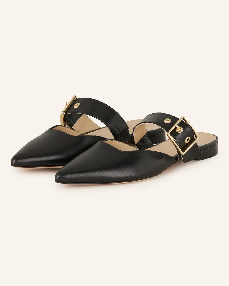 Thea Mika Mules Avena schwarz Schwarz