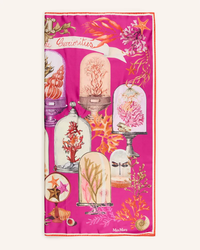 Max Mara Seidentuch ACARRE Fuchsia