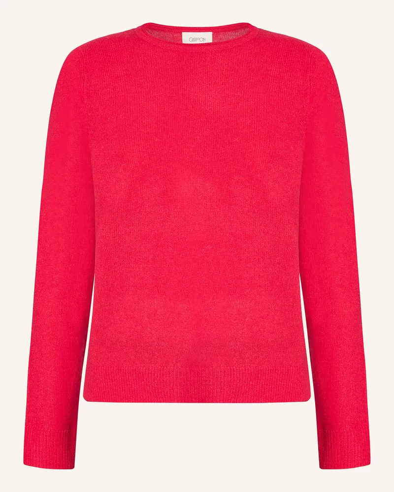 Cartoon Cashmere-Pullover rot Neonrot