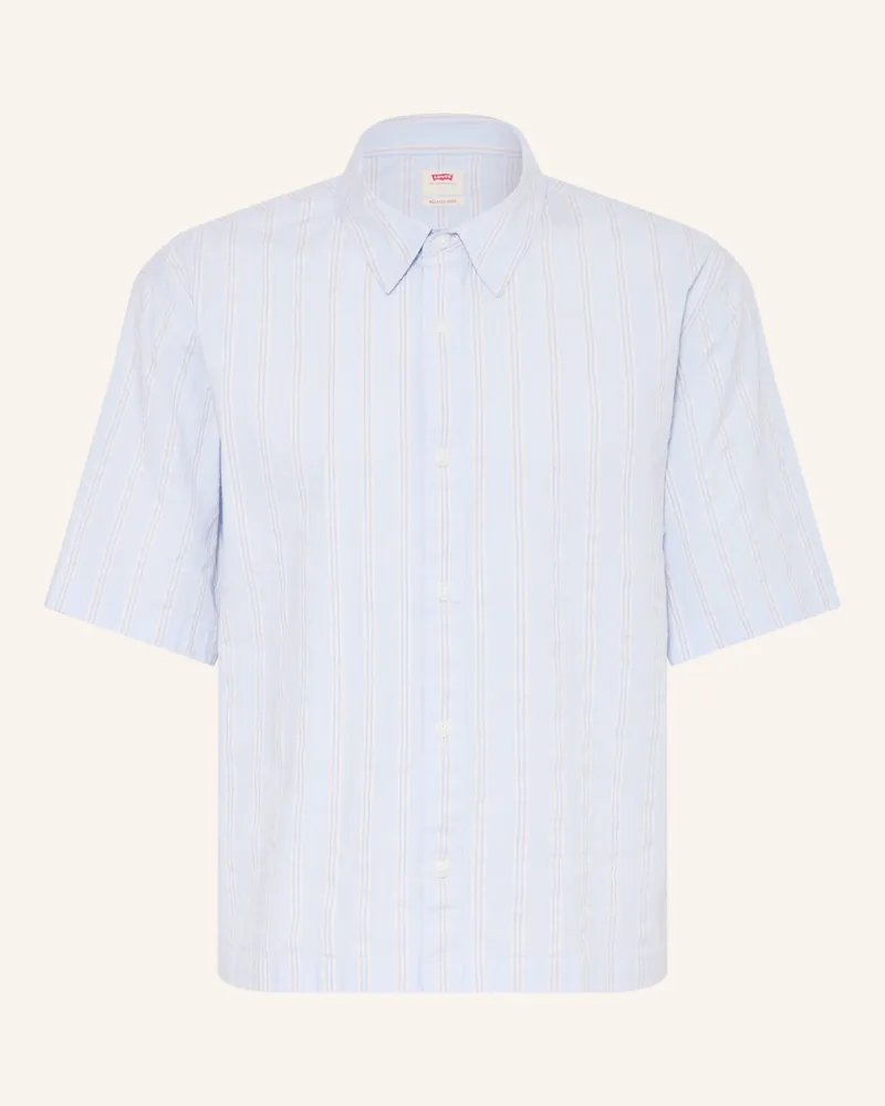 Levi's Levi's® Kurzarm-Hemd Relaxed Boxy Fit blau Hellblau