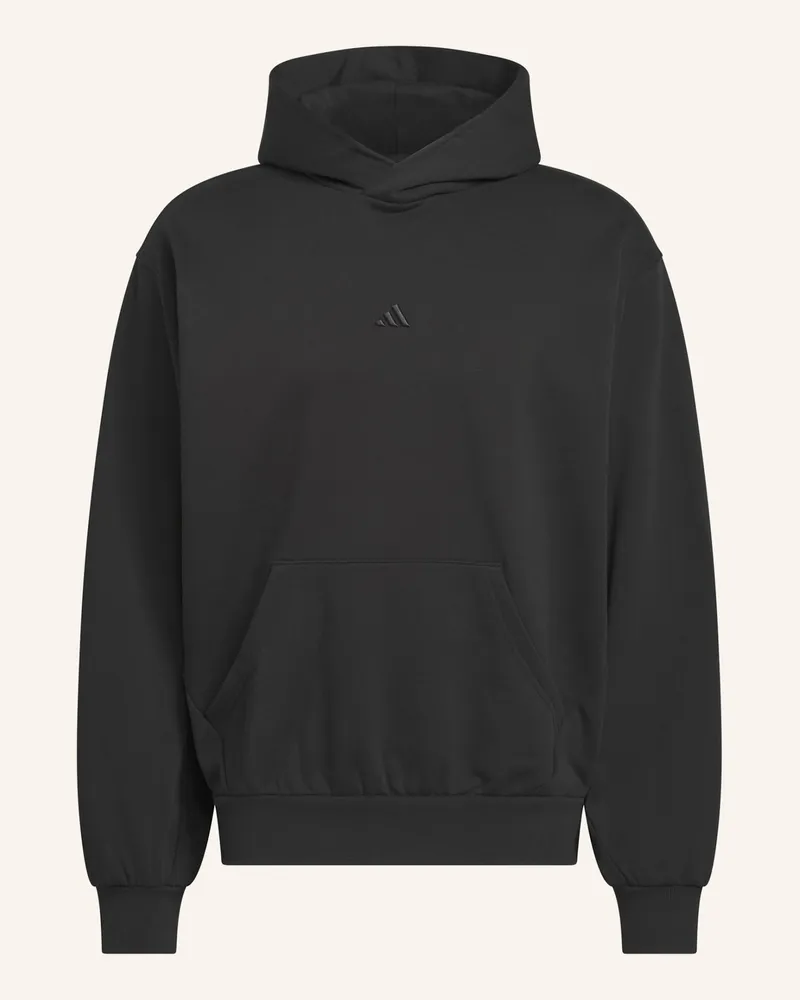adidas Adidas Basketball Fleece Hoodie schwarz Schwarz