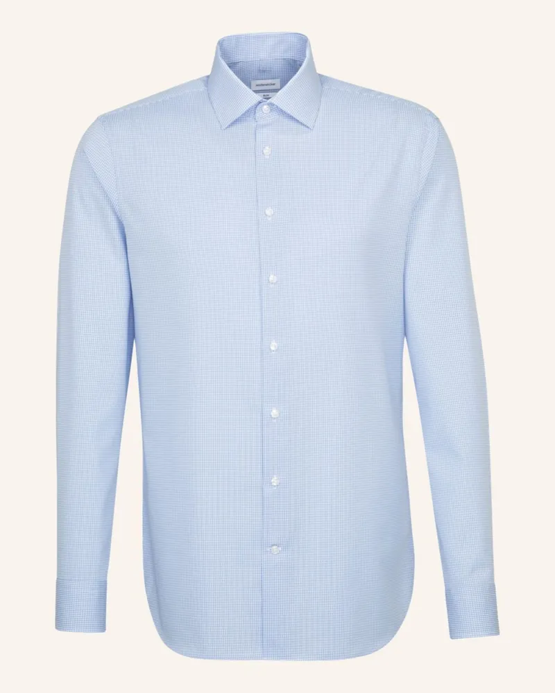 Seidensticker Business Hemd Slim Fit Hellblau