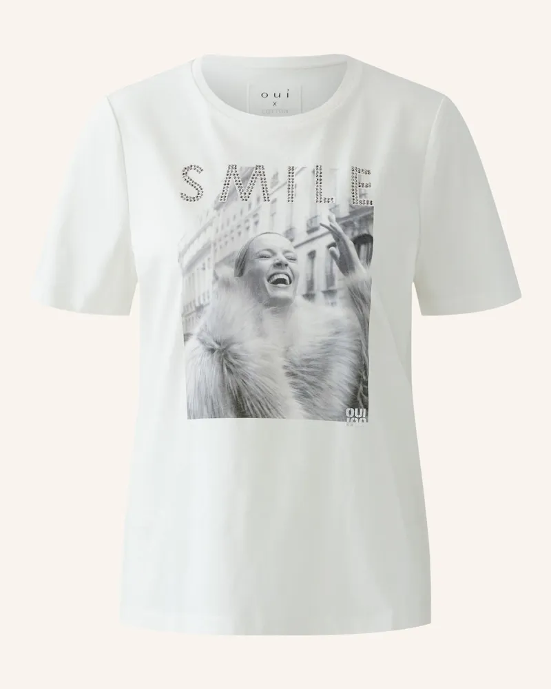 Oui  T-Shirt Weiss