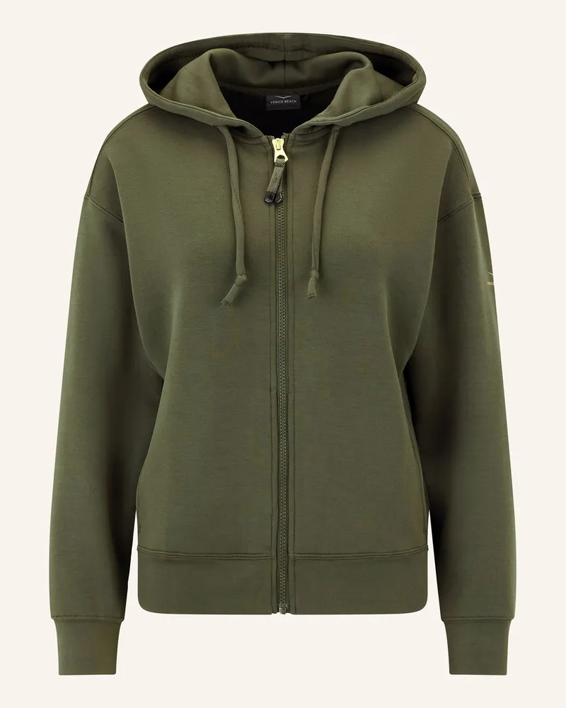 Venice Beach Sweatjacke CAYLEE Dunkelgrün