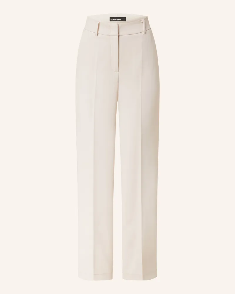 Cambio Marlenehose Amelie grau Beige