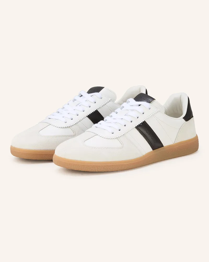 Tom Ford Sneaker Archer weiss Ecru